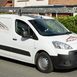 ADN Roofing car