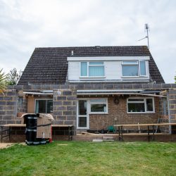 Building extension roof, Kent