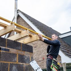 Levelling roof, West Sussex