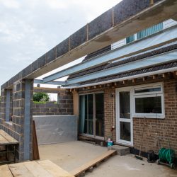 Building extension roof, Kent