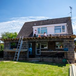 ADN Roof Flat construction, Crawley, West Sussex