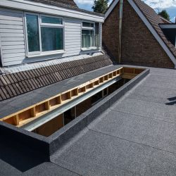 Flat Roof with skylight by ADN Roofing, Crawley